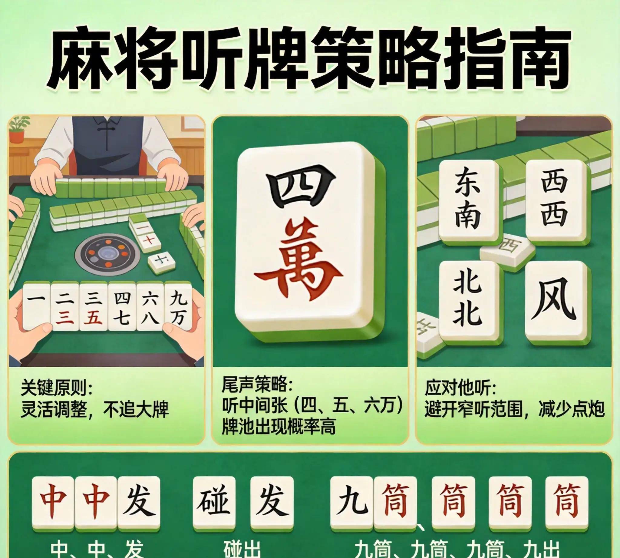 老输麻将别慌！3种实用技巧大揭秘，轻松扭转牌局、多赢钱