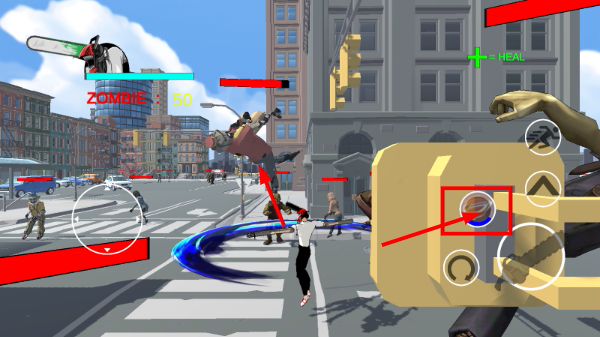 电锯人大战僵尸