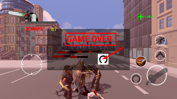 电锯人大战僵尸