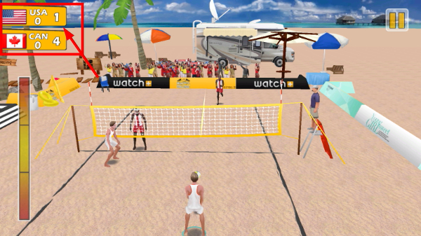 沙滩排球